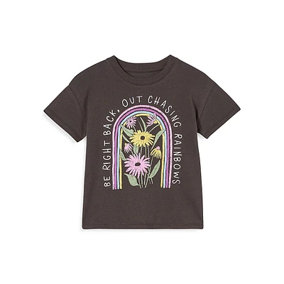Little Girl's Poppy Graphic T-Shirt