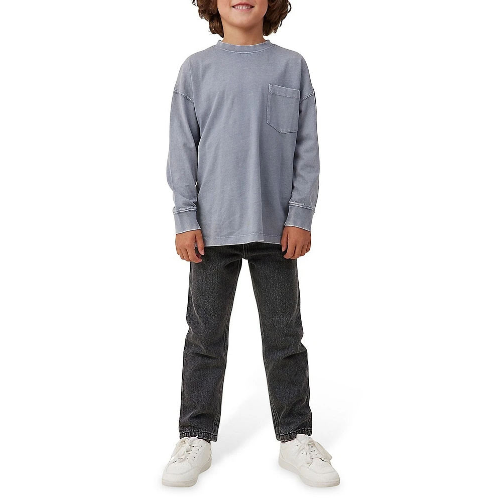 Boy's The Essential Long-Sleeve Pocket Tee