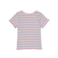 Girl's Raya Rib Baby Tee