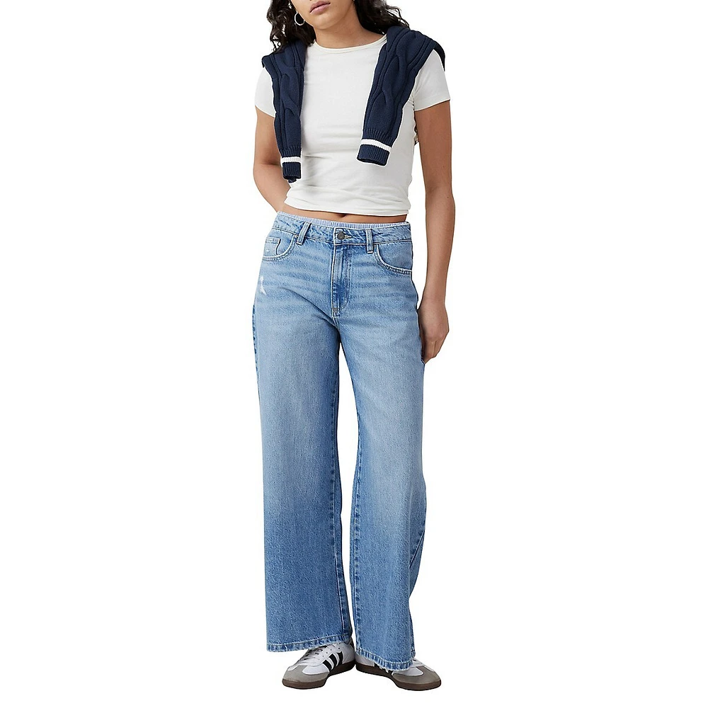 Relaxed Wide-Leg Jeans