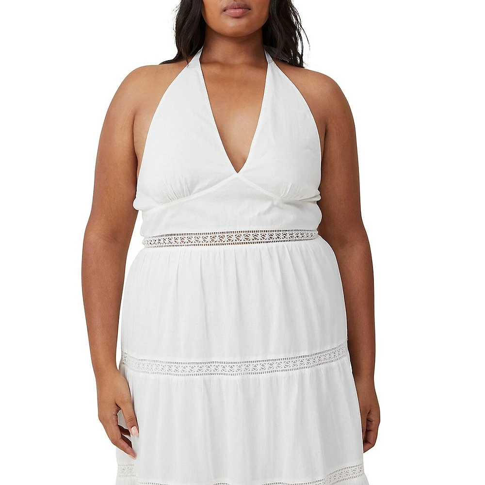 Robe mi-longue dos nu Stella