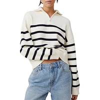 Pull en tricot à demi-zip Cape Cod