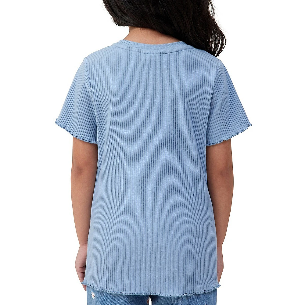 Little Girl's Raya Rib T-Shirt