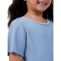 Little Girl's Raya Rib T-Shirt