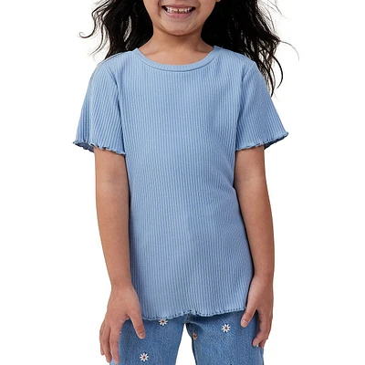 Little Girl's Raya Rib T-Shirt