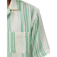 Palma Striped Short-Sleeve Shirt