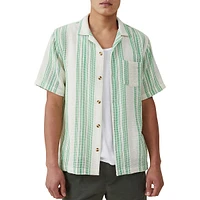 Palma Striped Short-Sleeve Shirt