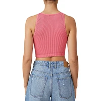 Benni Ribbed Cropped Tank Top