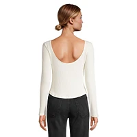 Margot Boatneck Long-Sleeve Top