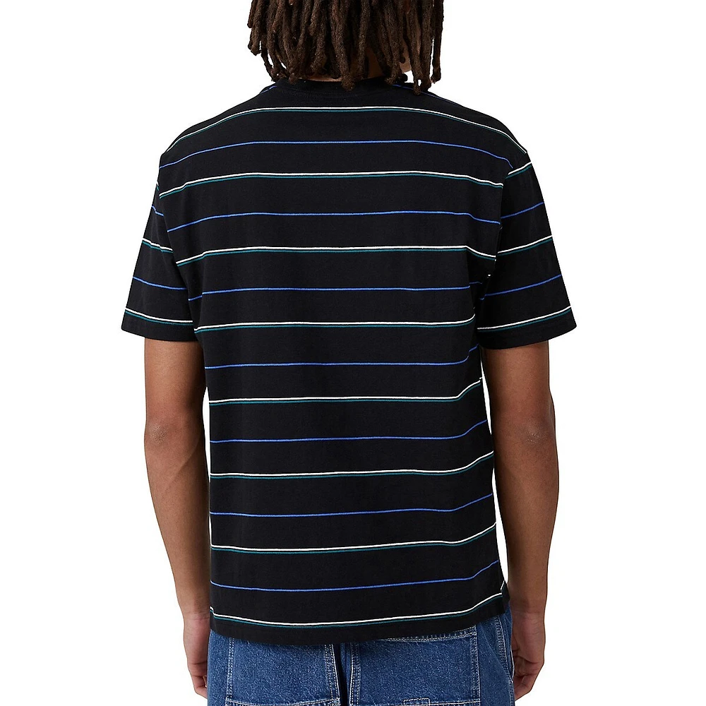 Loose-Fit Stripe T-Shirt