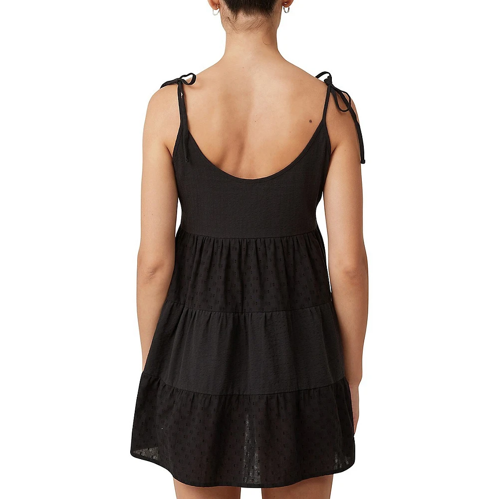 Solstice Tiered Mini Dress