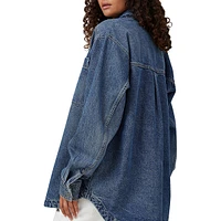 Oversized Denim Shirt