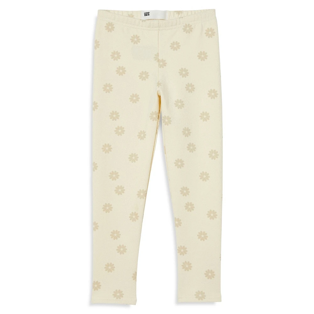 Little Girl's Fleece Leggings