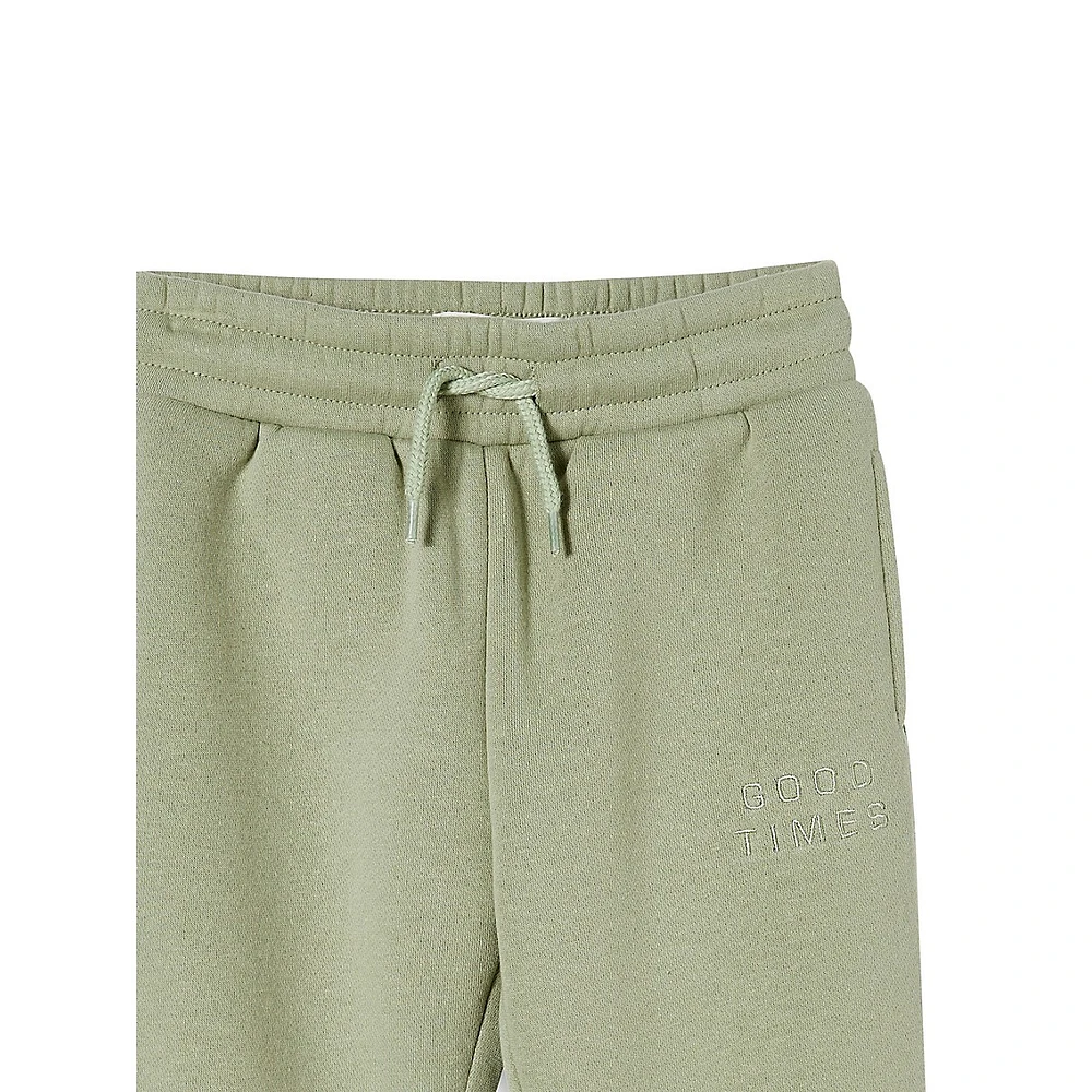 Little Boy's Marlo Fleece Trackpants