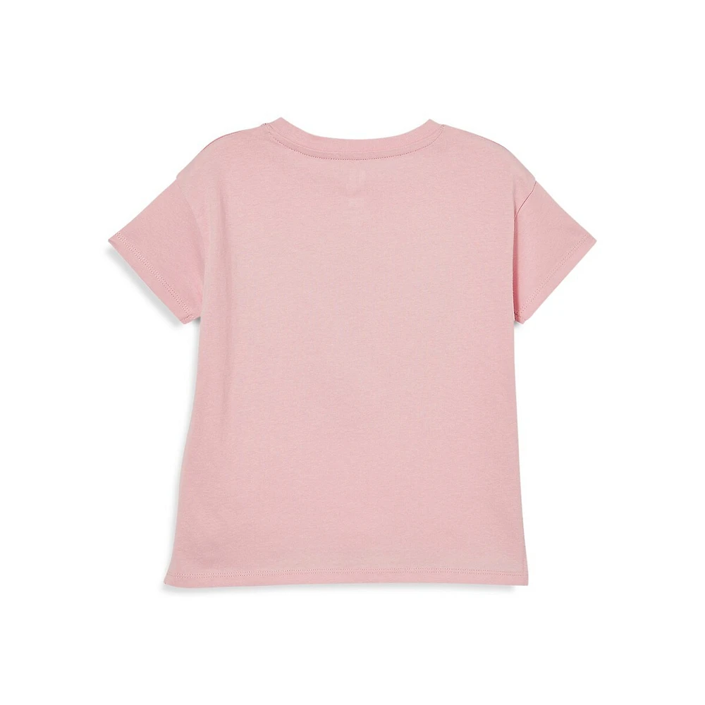 Girl's Poppy Print T-Shirt