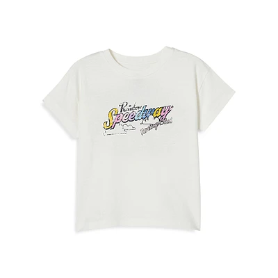Little Girl's Retro Graphic T-Shirt