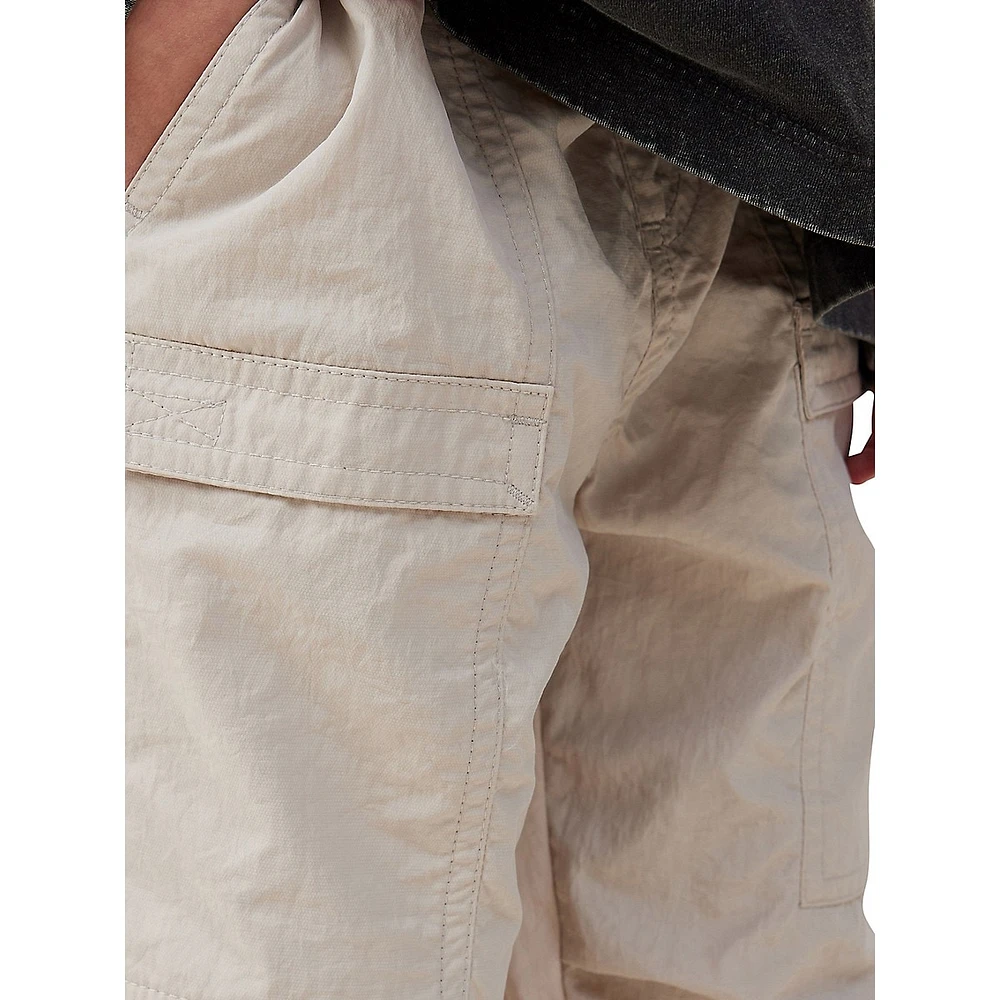 Little Boy's Roy Drawstring Cargo Pants