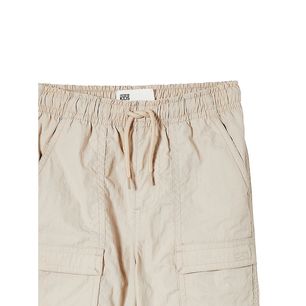 Boy's Roy Drawstring Cargo Pants