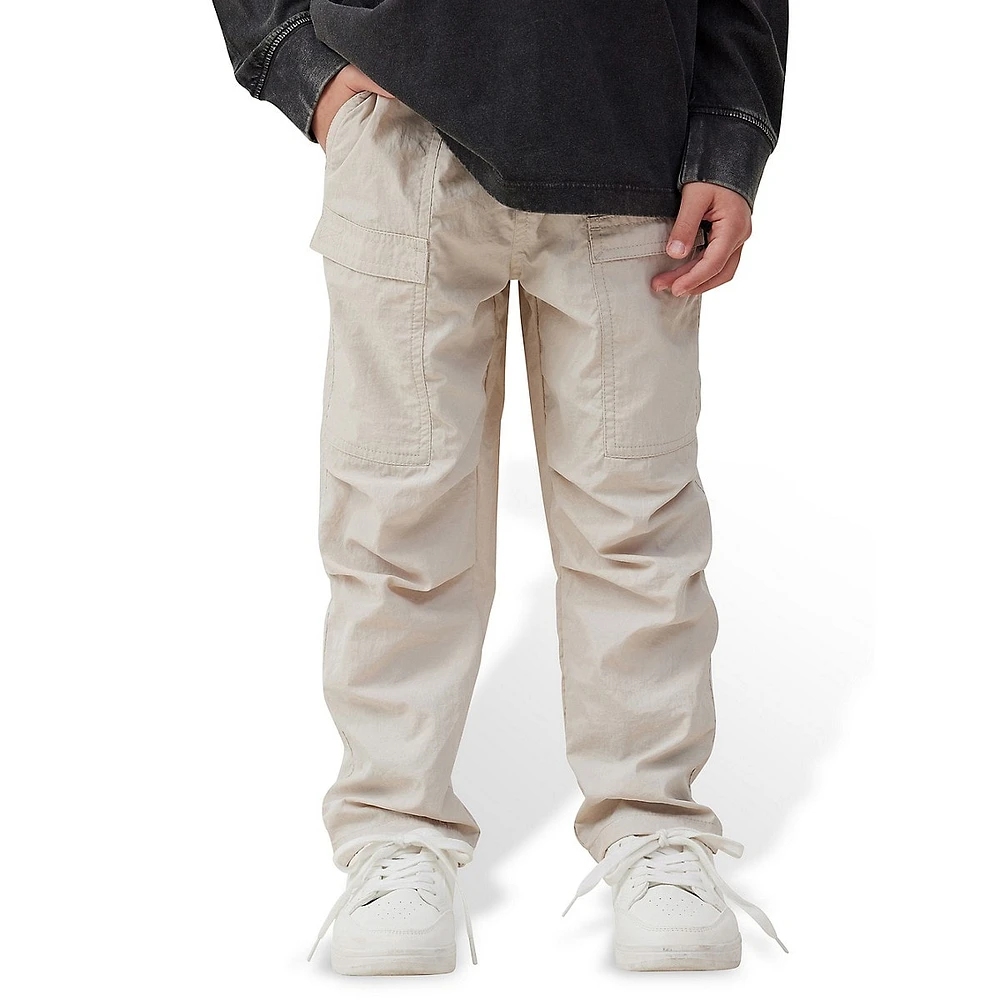 Boy's Roy Drawstring Cargo Pants