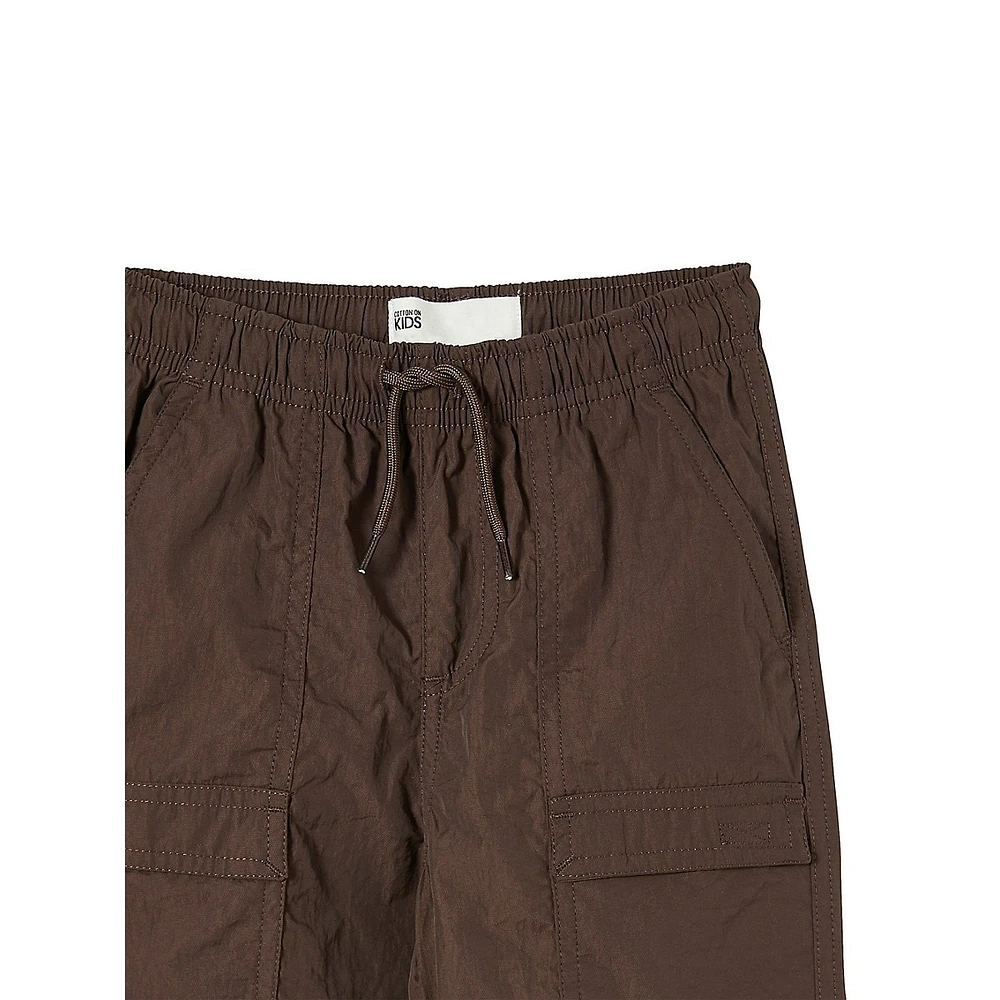 Little Boy's Roy Drawstring Cargo Pants