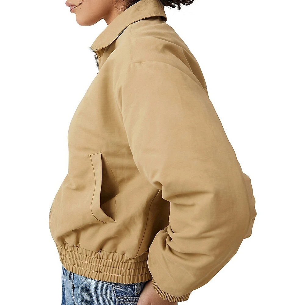 Scout Collared Bomber Jacket