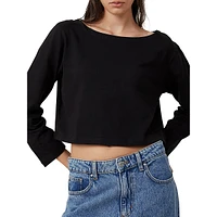 Jordyn Boatneck Top