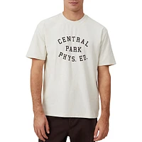 Loose-Fit College Graphic T-Shirt