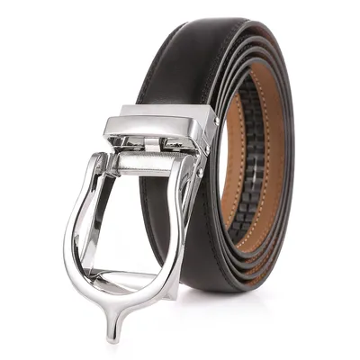 Pointed Buckle Leather Linxx Rachet Belt