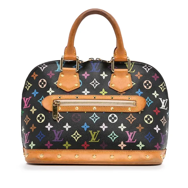 Louis Vuitton Pattern Print, White Monogram Multicolore Judy PM