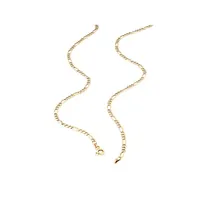 60cm (24") 2.5mm-3mm Width Hollow Figaro Chain In 10kt Yellow Gold