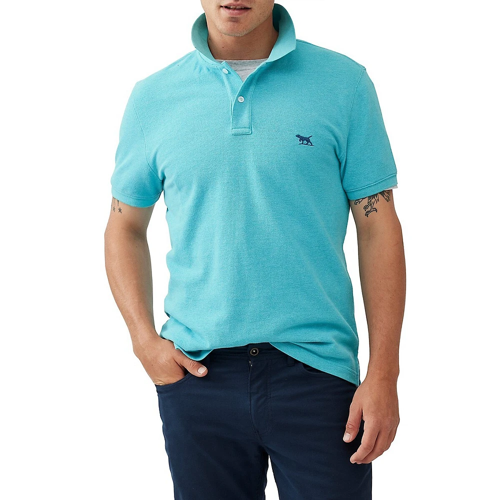 The Gunn Cotton Piqué Polo Shirt