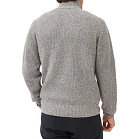 Robbies Road Quarter-Zip Merino Wool Sweater