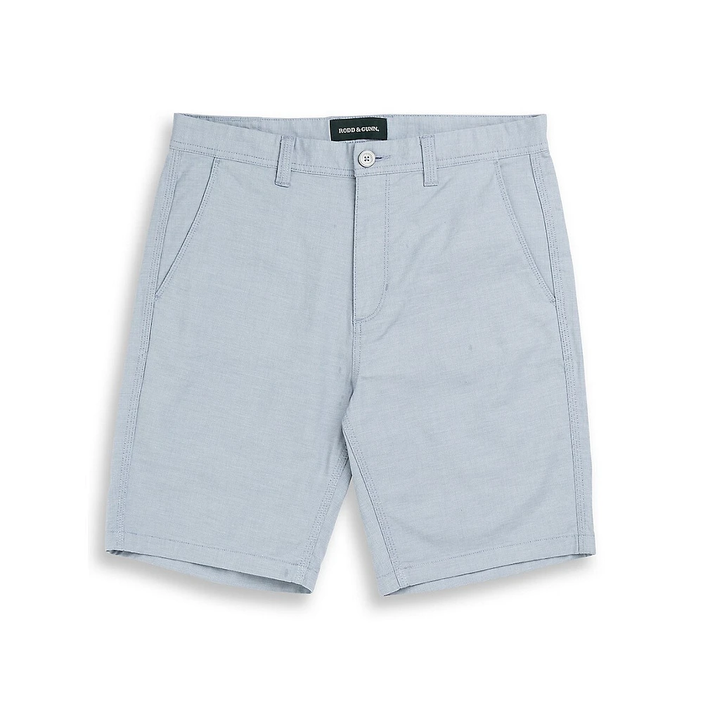 The Gunn 9-Inch Micro-Textured Shorts