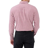 Gunn Sports-Fit Check Oxford Shirt