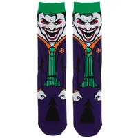 Dc Comics Batman Joker Animigos Crew Socks