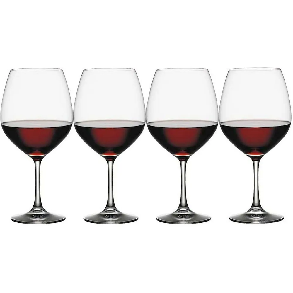 Vino Grande-burgundy (set Of 4)