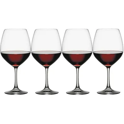 Vino Grande-burgundy (set Of 4)