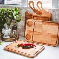 Teca Collection Wooden Cutting Board 45x21cm