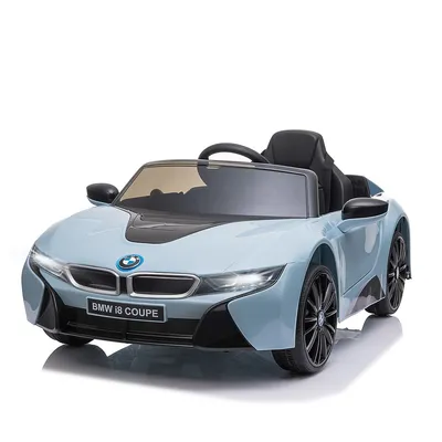 Licensed I8 Coupe Electric Kids Ride-on Car 6v With Remote Control Blue