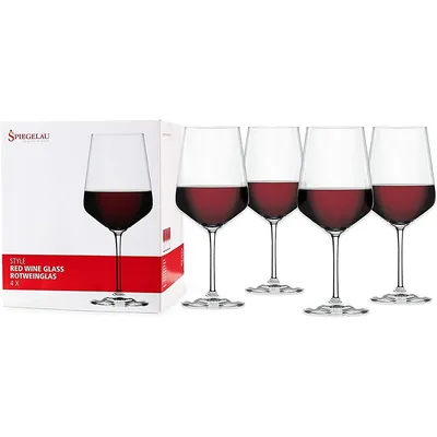 Style Red Wine Glass (set Of 4)