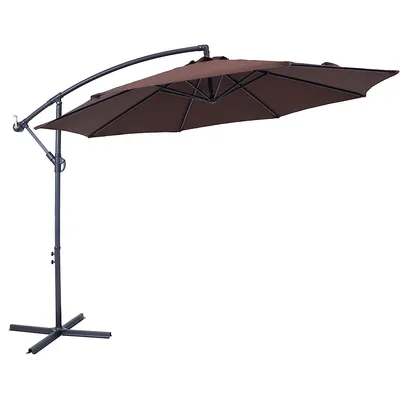 10' Offset Patio Umbrella With Cantilever