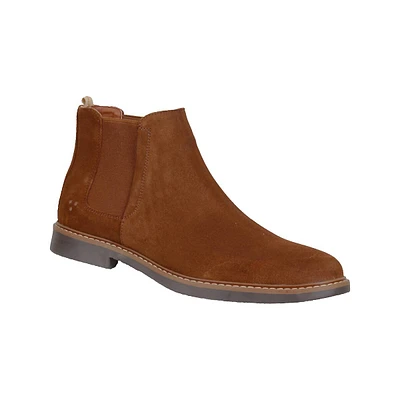 Leather Chelsea Casual Boots