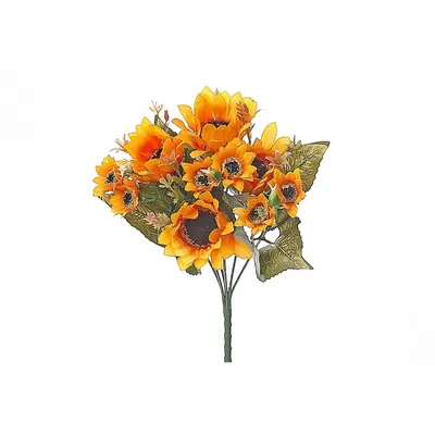 Artificial Head Sunflower Bouquet