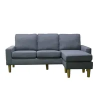 San Francisco 74.8" Wide Sectional Sofa With Reversible Chaise