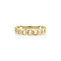 Link Ring 10kt Yellow Gold