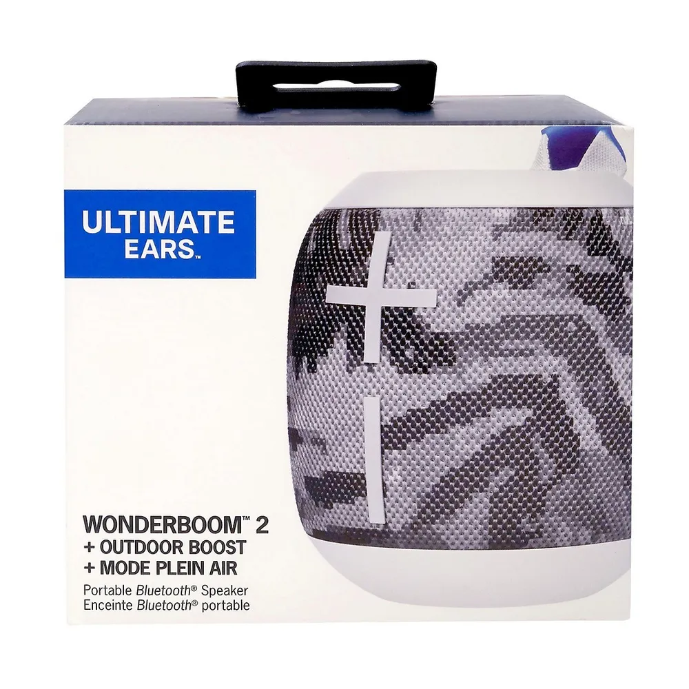 Wonderboom 2 Bluetooth Speaker Jungle Grey + Jbl T110 Headphones