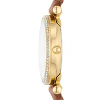 Women's Carlie Three-hand, Gold-tone Stainless Steel Watch