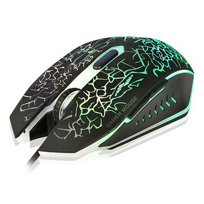 Wired Rgb Backlit Mouse, 6 Buttons