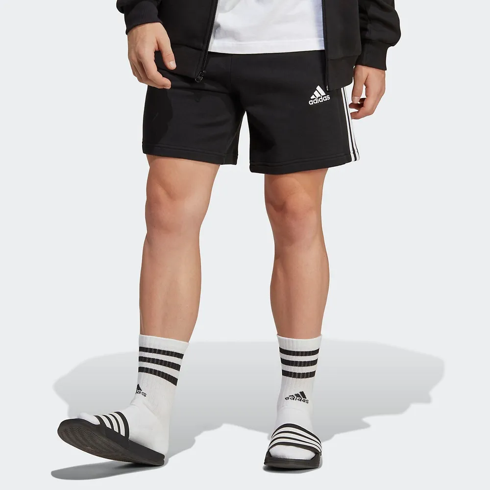 Essentials French Terry 3-stripes Shorts