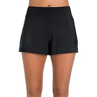 Plus Solids Tummy Control Swim Skort